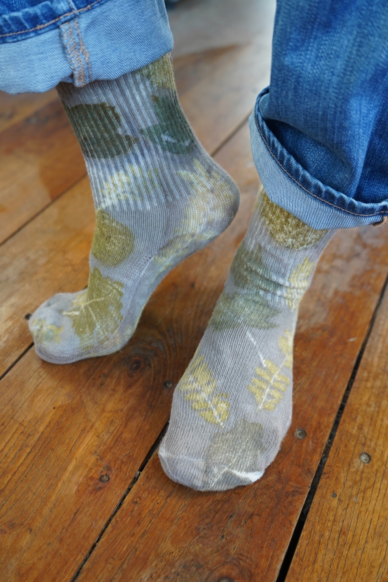 Eco Printing Leaves on Socks Workshop November 1, 2026 3-4:30pm