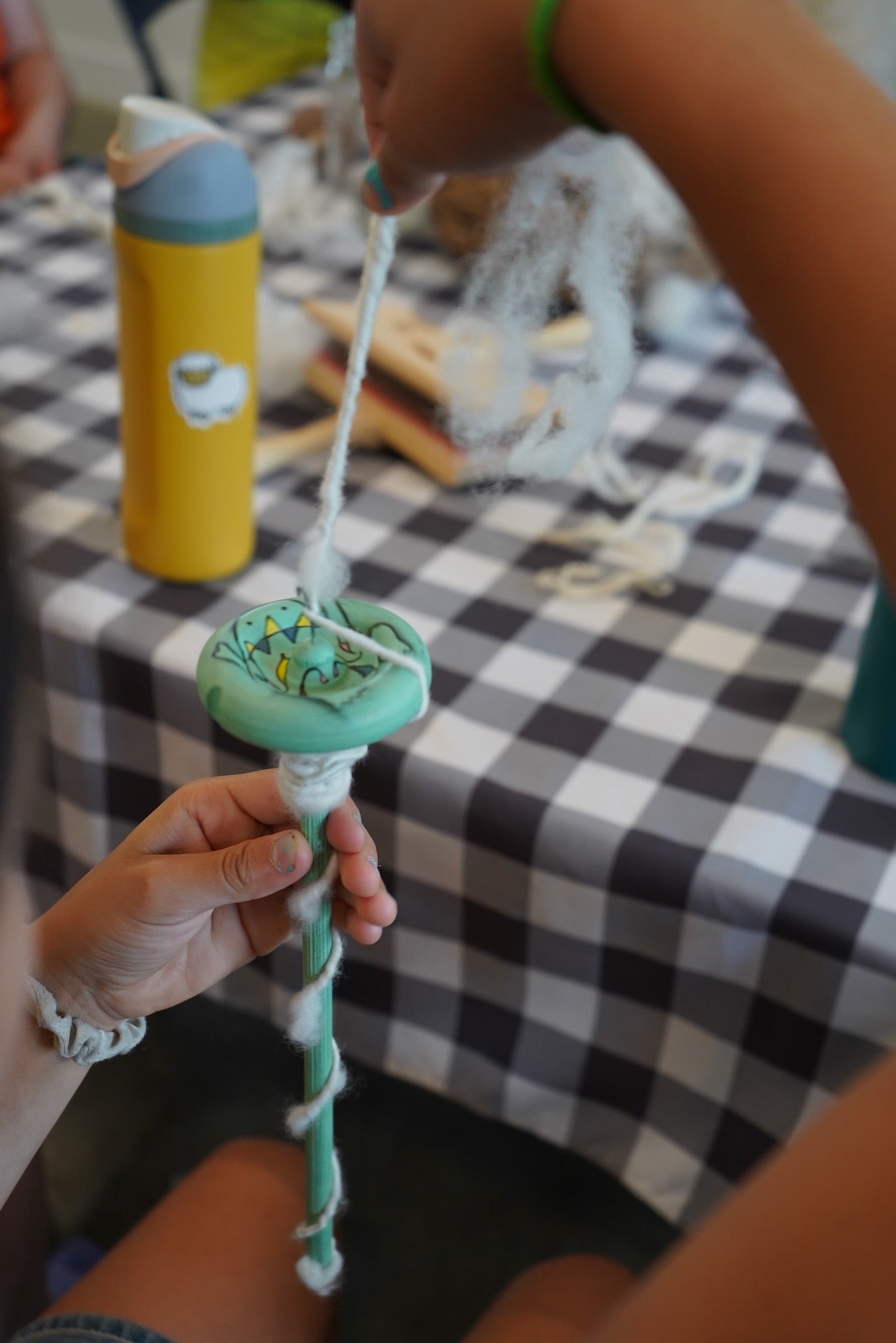 Fiber Farm Summer Camp: Spinning, Dyeing & Weaving for ages 9-12  August 3-7, 2026